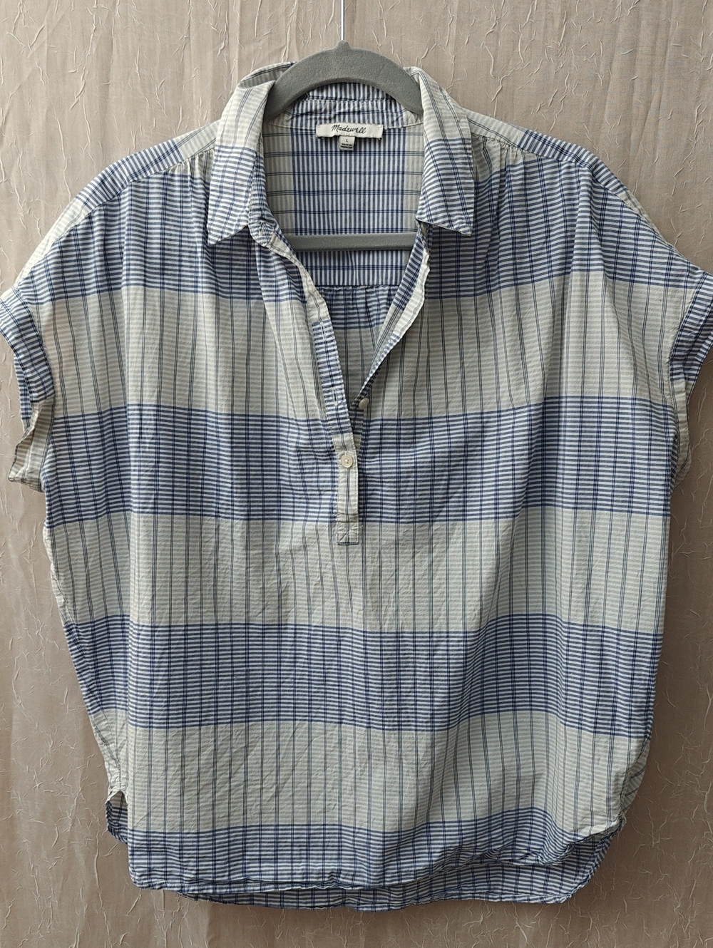 Madewell Stripe Cotton Top